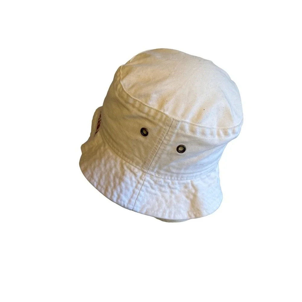 Indiana University White Embroidered Lettering Youth‎ Bucket Hat L/XL